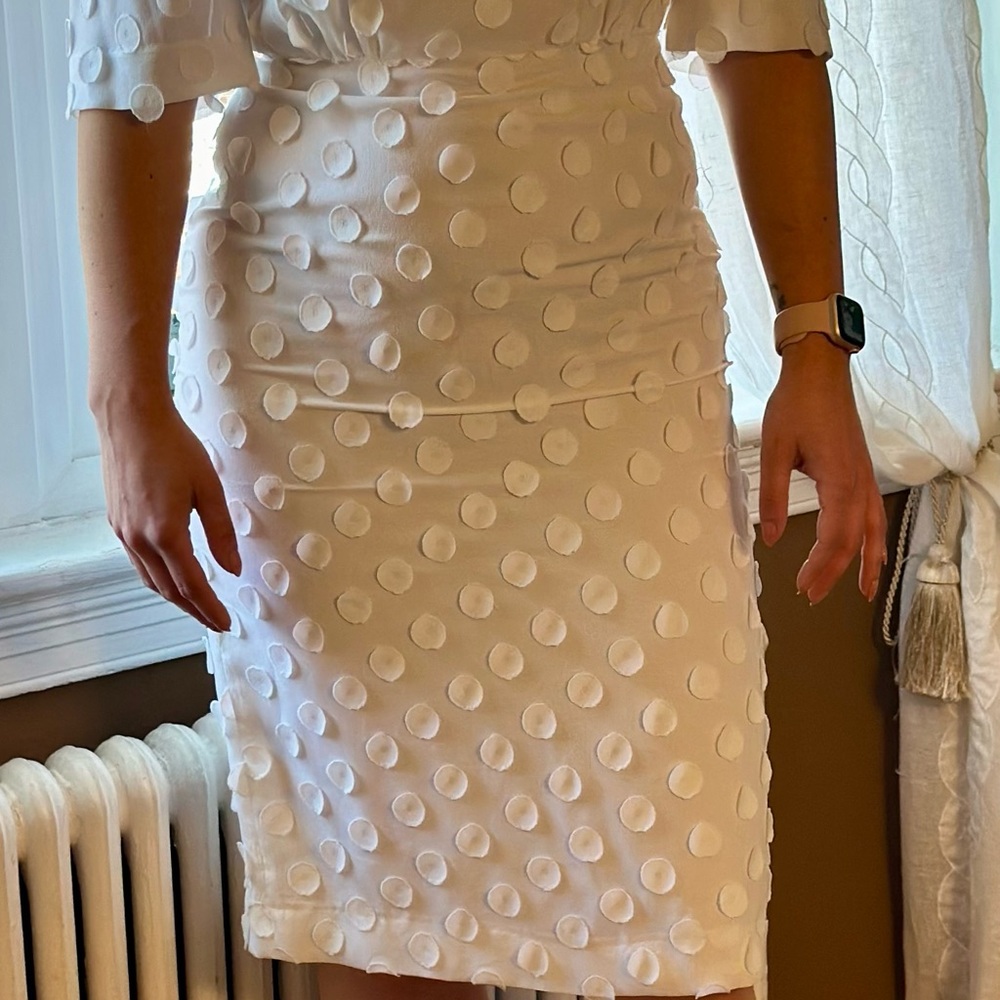 Gorgeous white BCBG dress